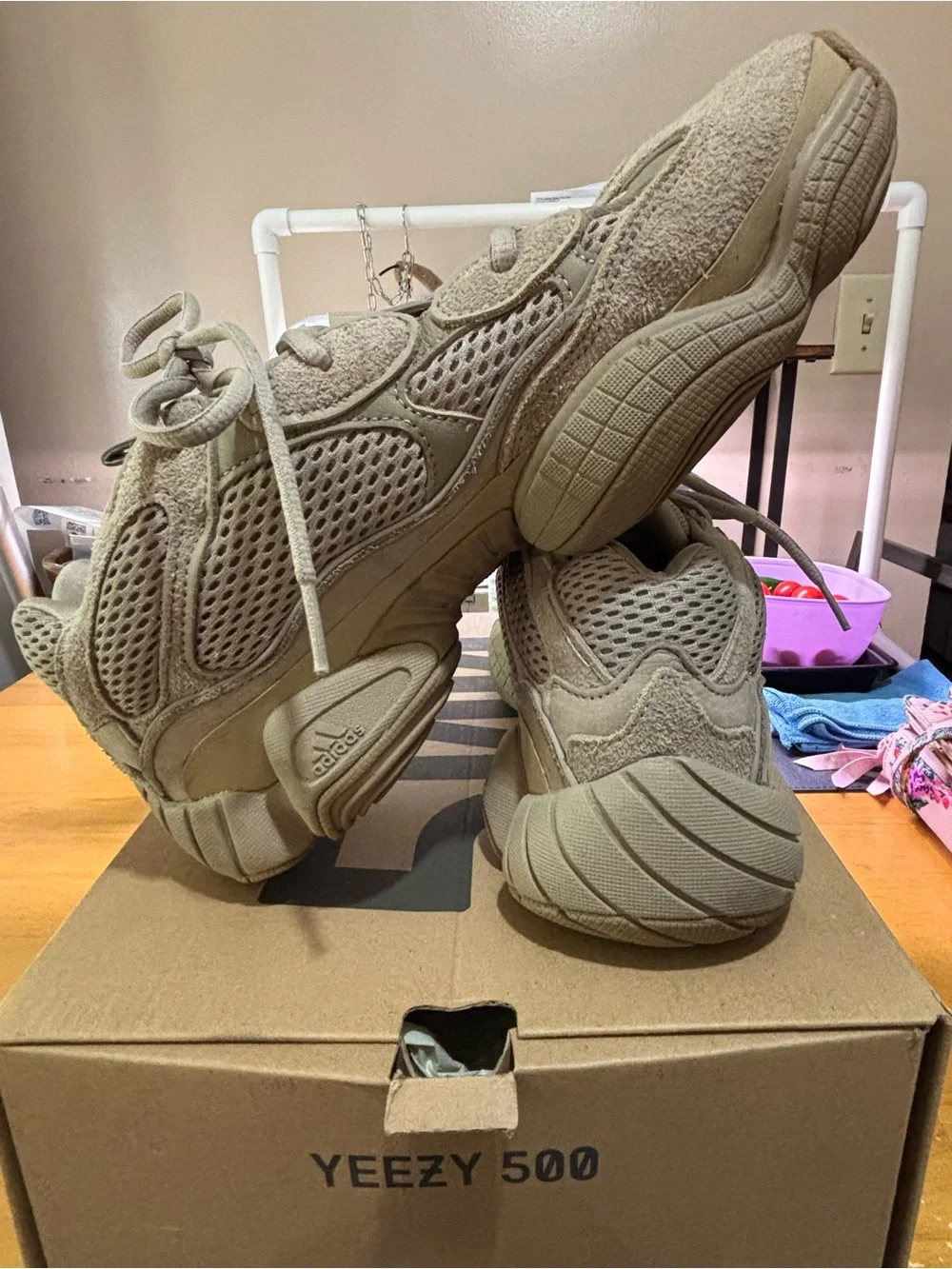 ADIDAS X YEEZY 500 LOW SNEAKERS MENS